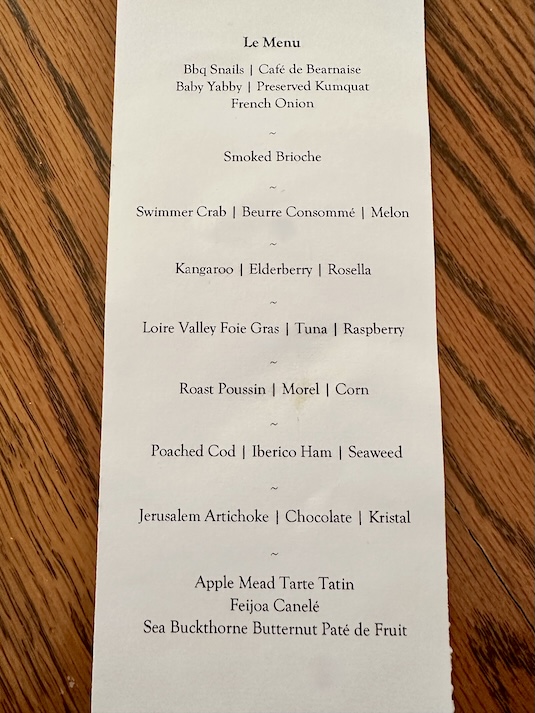 C'est Bon Chef's Tasting Menu This Magnificent Life